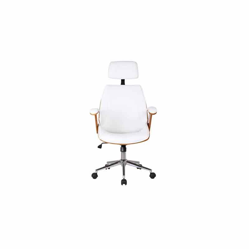 Ray Executive Study Chair White
