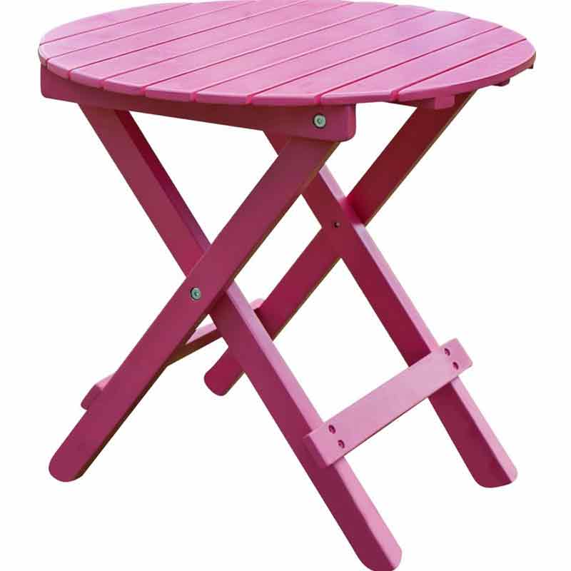 Round Side Table Pink