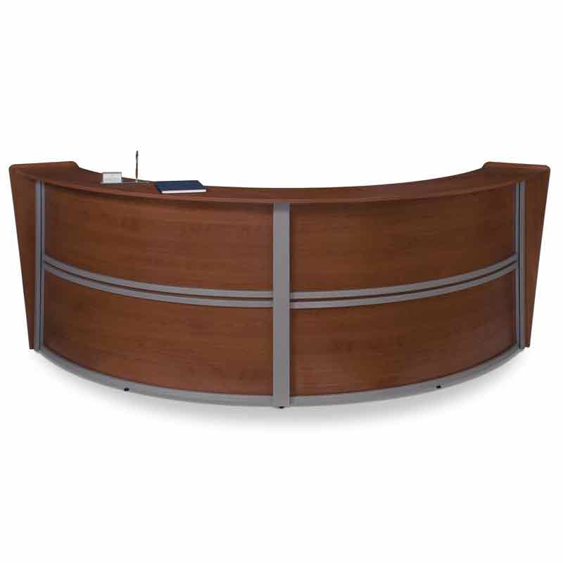 Marque Series Double-Unit Curved Reception Station