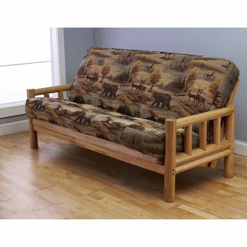 Somette Aspen Lodge Natural Full-size Futon Frame 