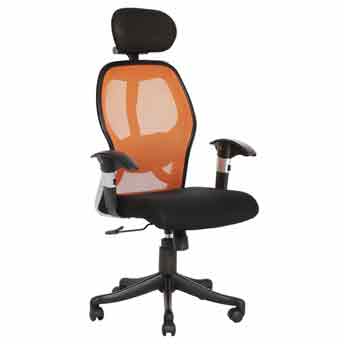V J Interior Gromalla High Back Executive Mesh Cha