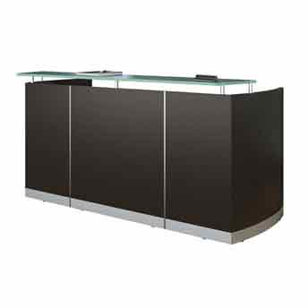Medina Reception Desk Mocha