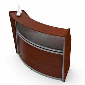 Lamotte Reception Desk Cherry