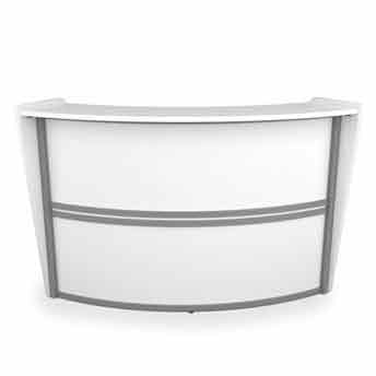 Marque Series Single-Unit Curved Reception Station